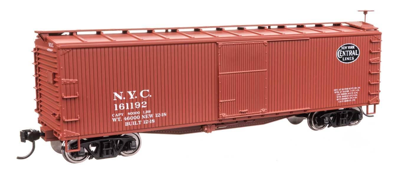 Walthers 910-40194 HO NYC 40' Double Sheathed Wood Boxcar Ready to Run #161192