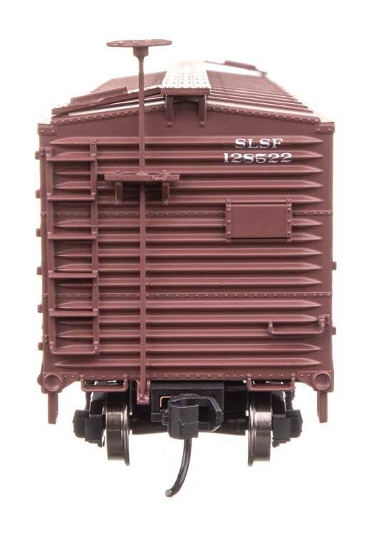 Walthers 910-40199 HO SL-SF (Frisco) 40' Double Sheathed Wood Boxcar RTR #128522