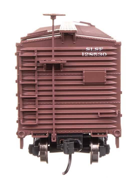 Walthers 910-40201 HO SL-SF (Frisco) 40' Double Sheathed Wood Boxcar RTR #128530