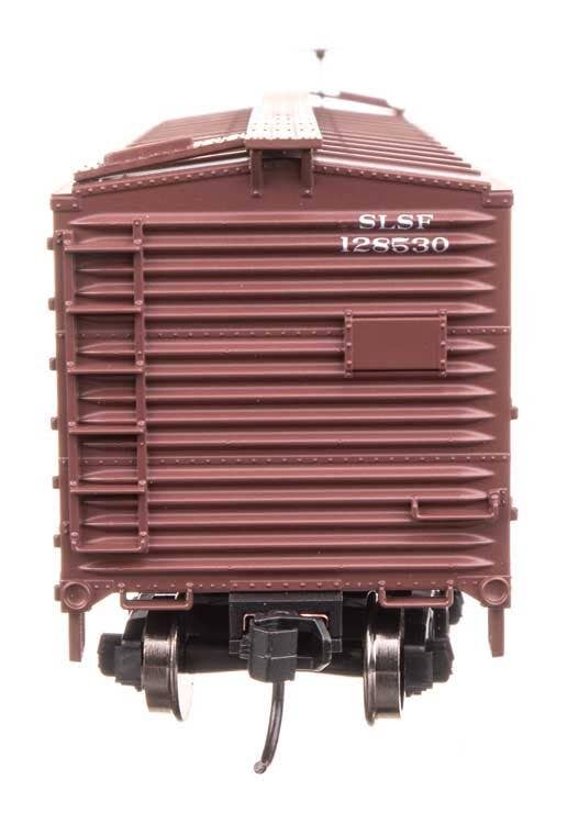 Walthers 910-40201 HO SL-SF (Frisco) 40' Double Sheathed Wood Boxcar RTR #128530