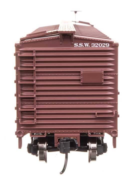 Walthers 910-40204 HO Cotton Belt SSW 40' Double Sheathed Wood Boxcar RTR #32029