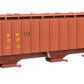 Walthers 910-49062 HO AMEX 57' Trinity 4750 3-Bay Covered Hopper RTR #2329