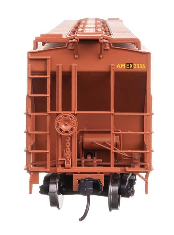 Walthers 910-49063 HO AMEX 57' Trinity 4750 3-Bay Covered Hopper RTR #2336