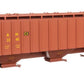Walthers 910-49064 HO AMEX 57' Trinity 4750 3-Bay Covered Hopper RTR #2340