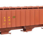 Walthers 910-49064 HO AMEX 57' Trinity 4750 3-Bay Covered Hopper RTR #2340