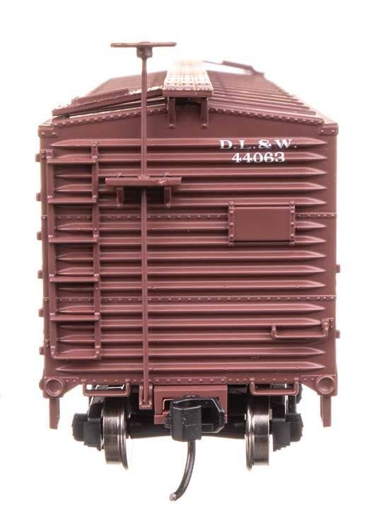 Walthers 910-40176 HO DL&W 40' Double Sheathed Wood Boxcar Ready to Run #44063