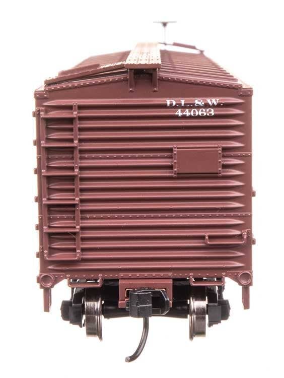 Walthers 910-40176 HO DL&W 40' Double Sheathed Wood Boxcar Ready to Run #44063