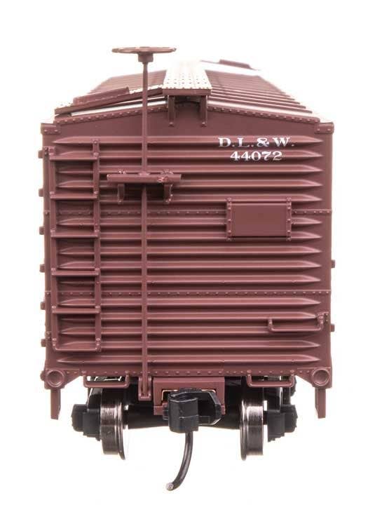 Walthers 910-40177 HO DL&W 40' Double Sheathed Wood Boxcar Ready to Run #44072