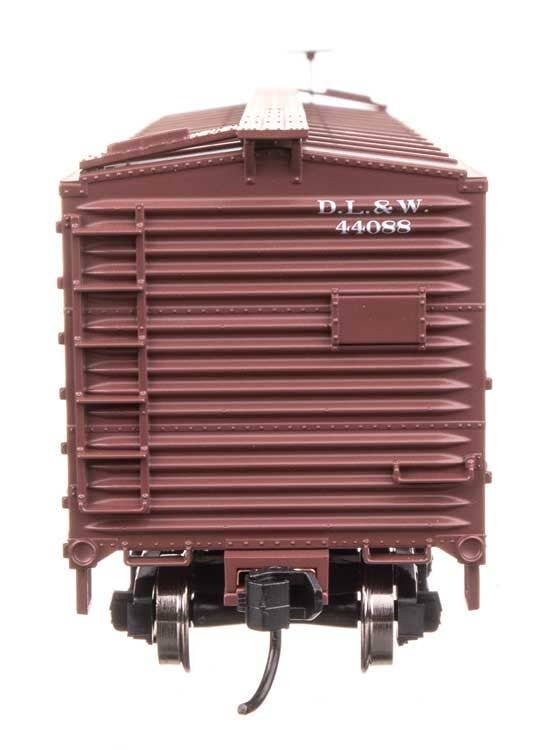 Walthers 910-40178 HO DL&W 40' Double Sheathed Wood Boxcar Ready to Run #44088