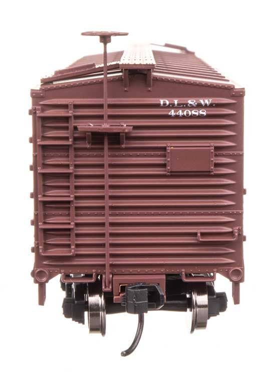 Walthers 910-40178 HO DL&W 40' Double Sheathed Wood Boxcar Ready to Run #44088