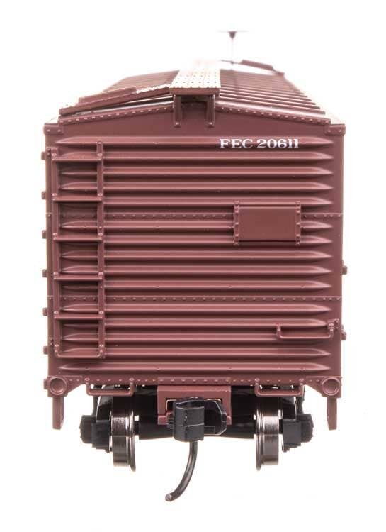 Walthers 910-40179 HO FEC 40' Double Sheathed Wood Boxcar Ready to Run #20611
