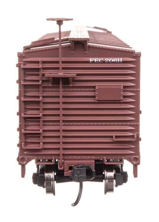 Walthers 910-40179 HO FEC 40' Double Sheathed Wood Boxcar Ready to Run #20611