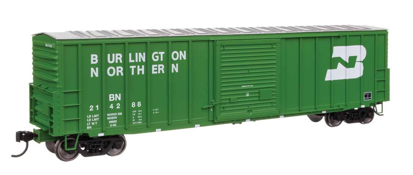 Walthers 910-46026 HO BN 50' ACF Exterior Post Boxcar Ready to Run #214288