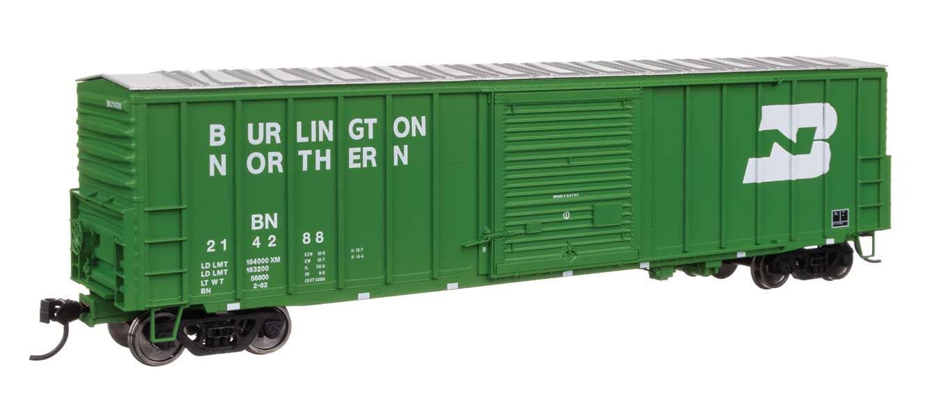 Walthers 910-46026 HO BN 50' ACF Exterior Post Boxcar Ready to Run #214288
