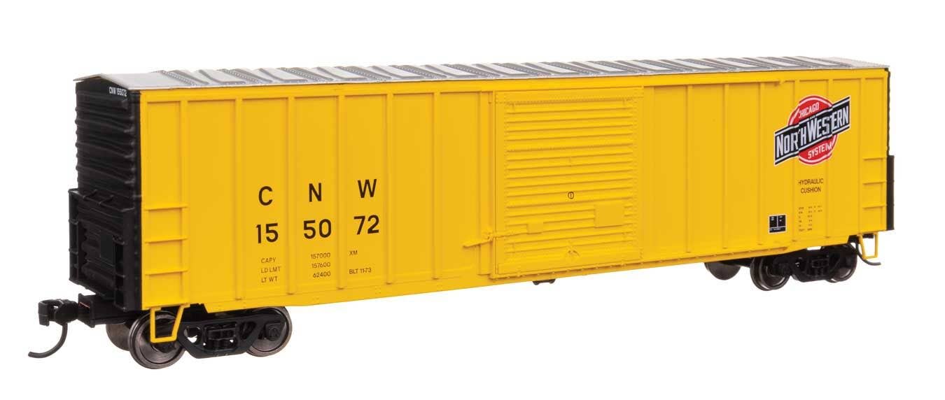 Walthers 910-46029 HO CNW 50' ACF Exterior Post Boxcar Ready to Run #155072