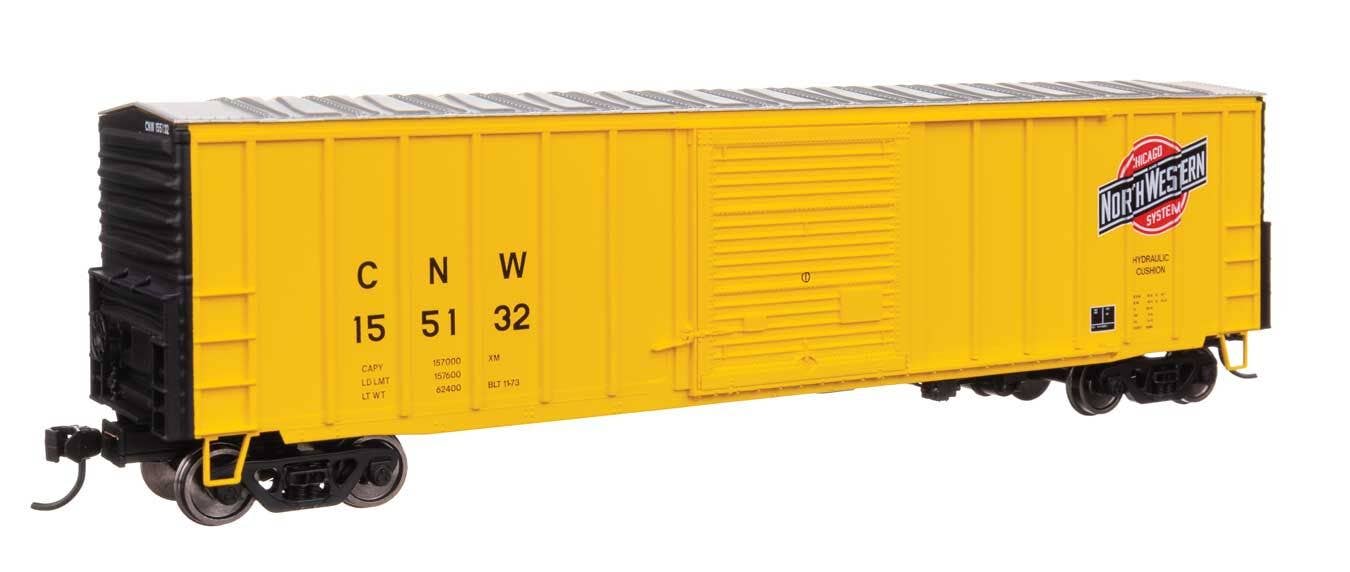 Walthers 910-46030 HO CNW 50' ACF Exterior Post Boxcar Ready to Run #155132