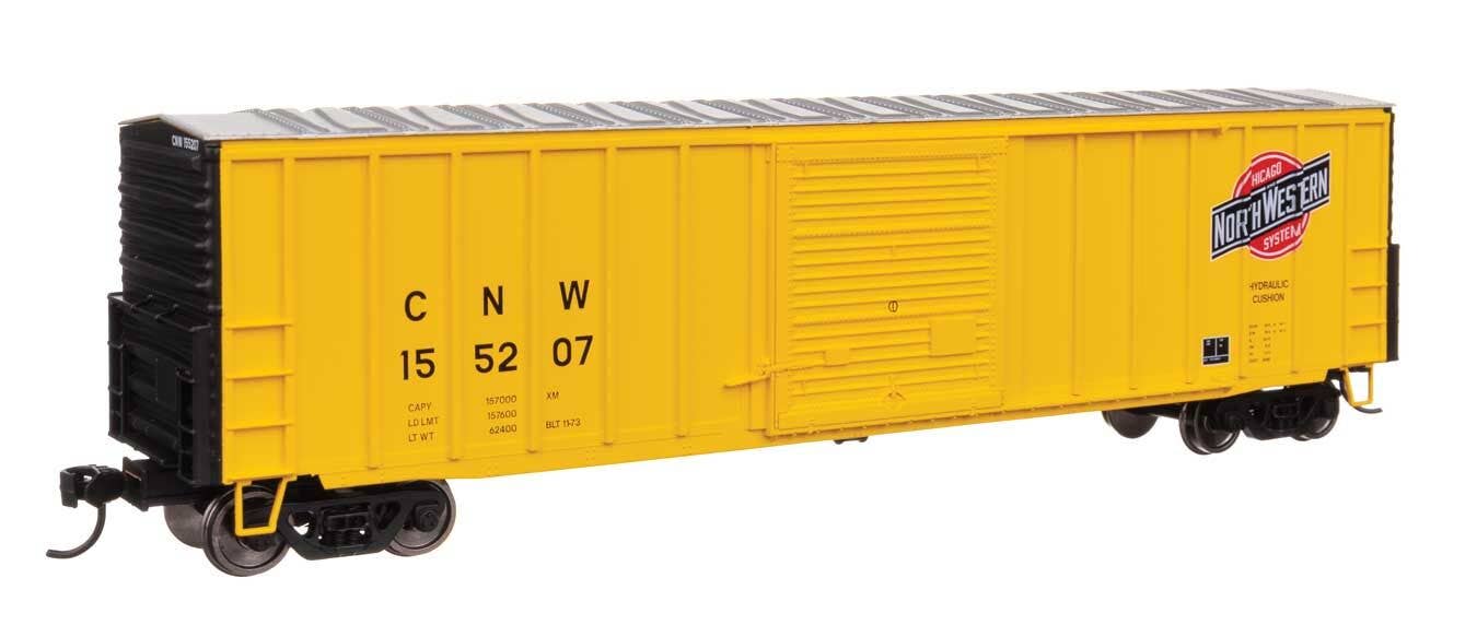 Walthers 910-46031 HO CNW 50' ACF Exterior Post Boxcar Ready to Run #155207