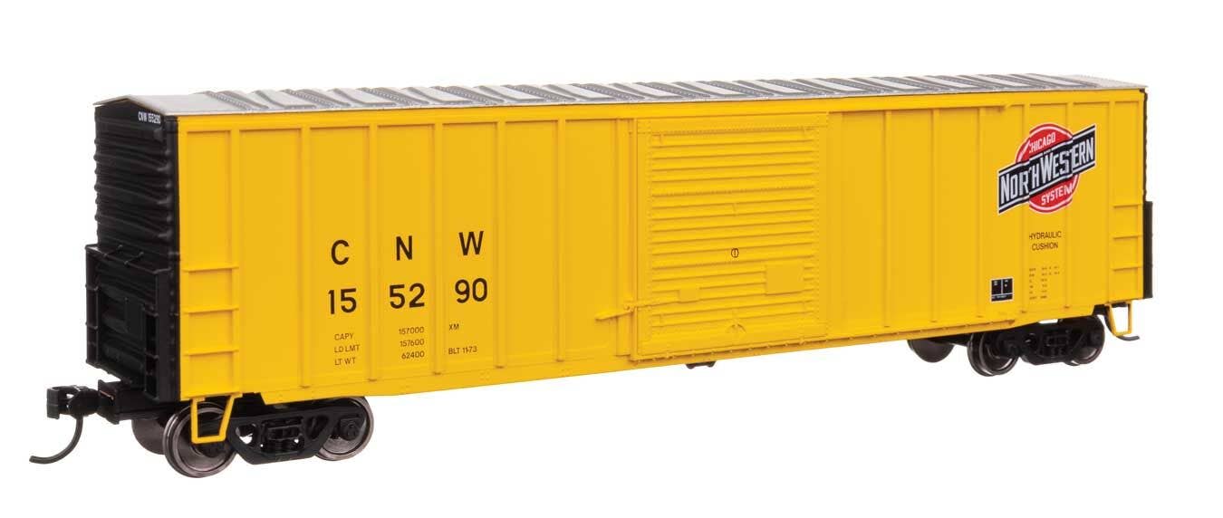 Walthers 910-46032 HO CNW 50' ACF Exterior Post Boxcar Ready to Run #155290
