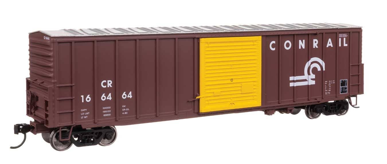 Walthers 910-46039 HO Conrail 50' ACF Exterior Post Boxcar Ready to Run #166464