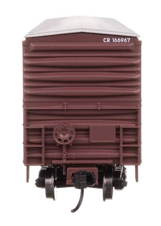Walthers 910-46040 HO Conrail 50' ACF Exterior Post Boxcar Ready to Run #166967