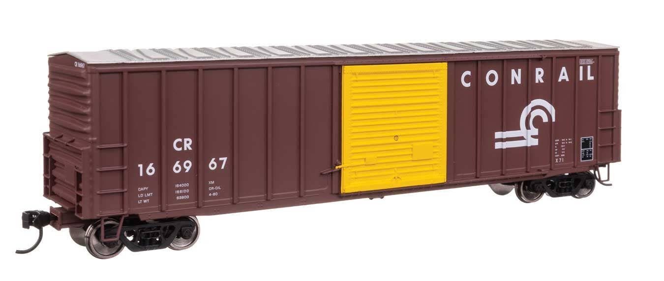 Walthers 910-46040 HO Conrail 50' ACF Exterior Post Boxcar Ready to Run #166967