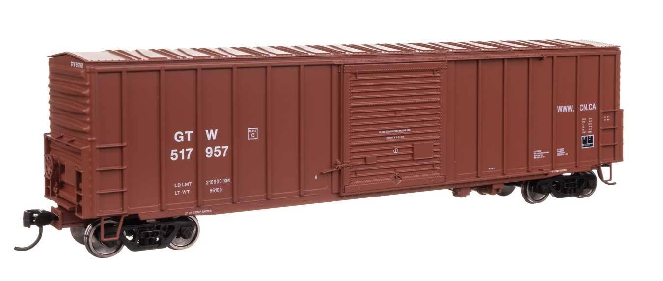 Walthers 910-46043 HO GTW 50' ACF Exterior Post Boxcar Ready to Run #517957