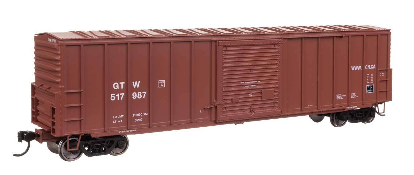 Walthers 910-46044 HO GTW 50' ACF Exterior Post Boxcar Ready to Run #517987