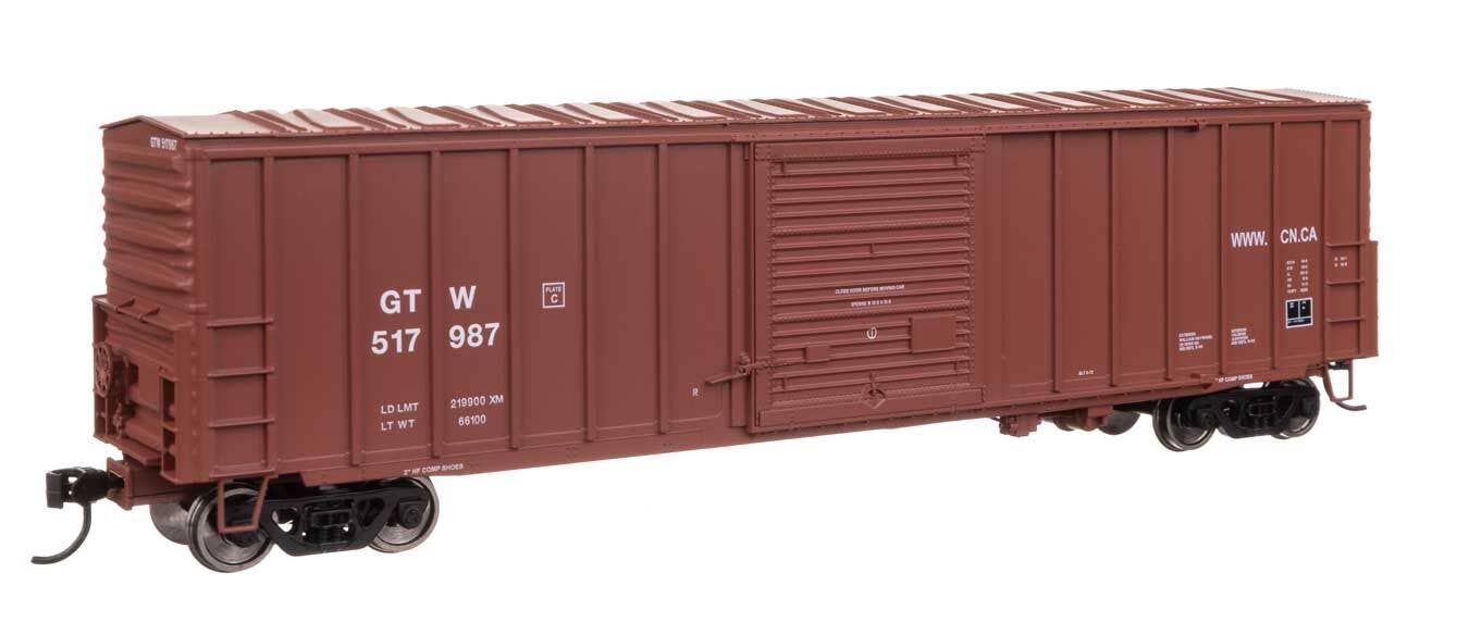 Walthers 910-46044 HO GTW 50' ACF Exterior Post Boxcar Ready to Run #517987