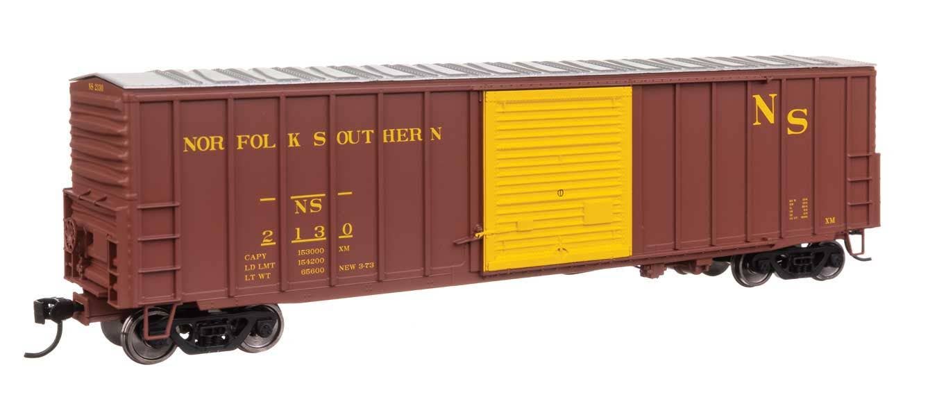 Walthers 910-46046 HO Norfolk Southern 50' ACF Exterior Post Boxcar RTR #2130
