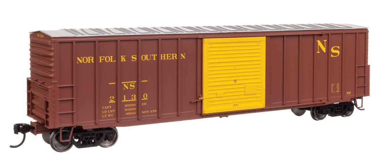 Walthers 910-46046 HO Norfolk Southern 50' ACF Exterior Post Boxcar RTR #2130