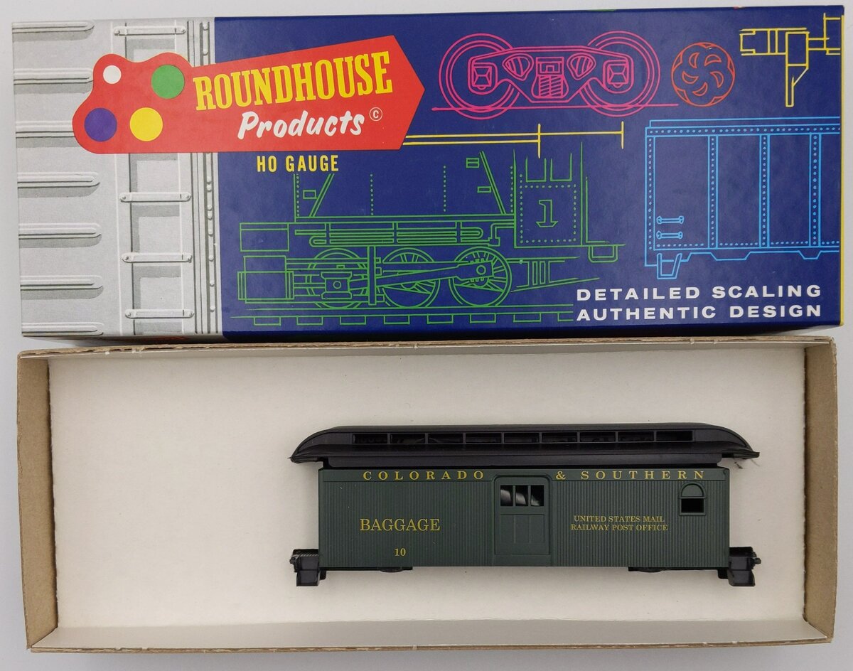 Roundhouse 3782 HO Colorado & Southern Overton Baggage Kit