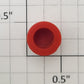 S-Helper 659-19-05 Red Plastic Button