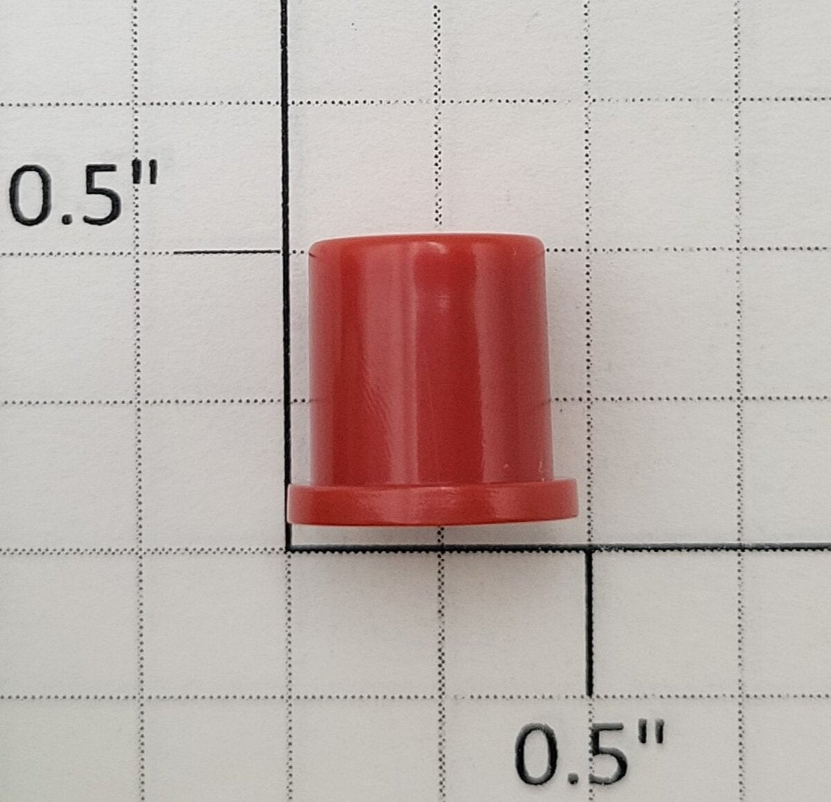S-Helper 659-19-05 Red Plastic Button