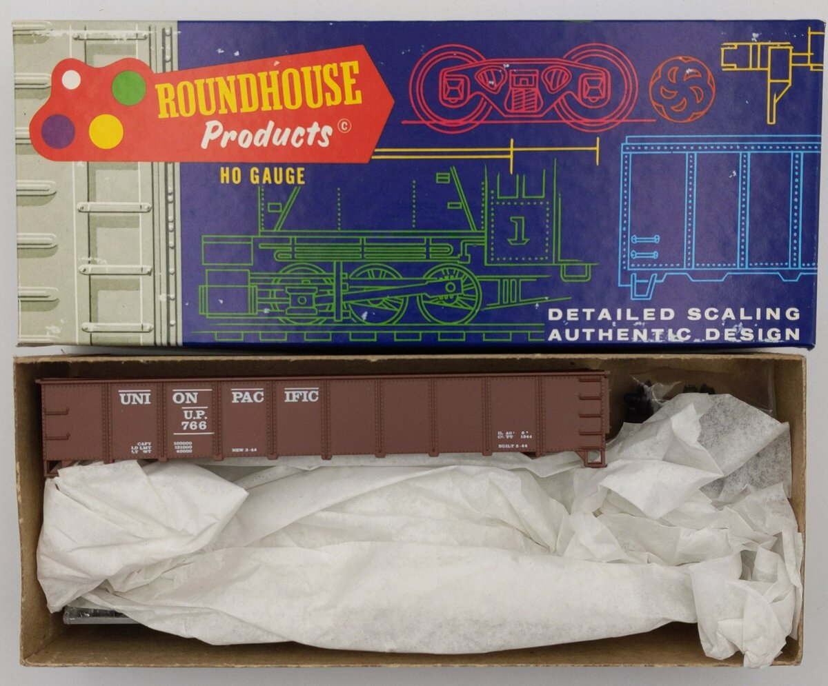 Roundhouse 1344 HO Union Pacific 36' Old Time Reefer Kit
