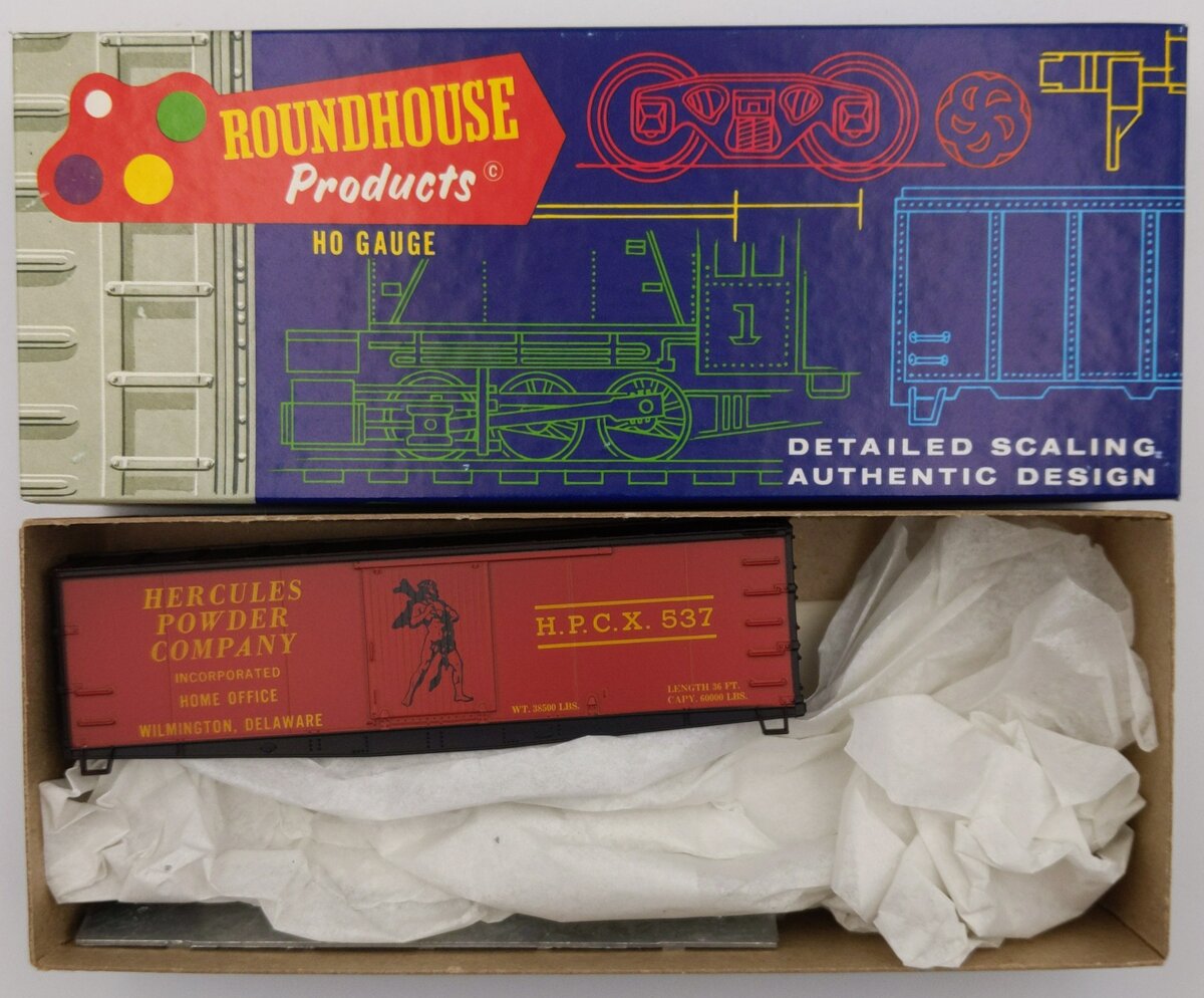 Roundhouse 3025 HO Scale Billboard Box Car Kit