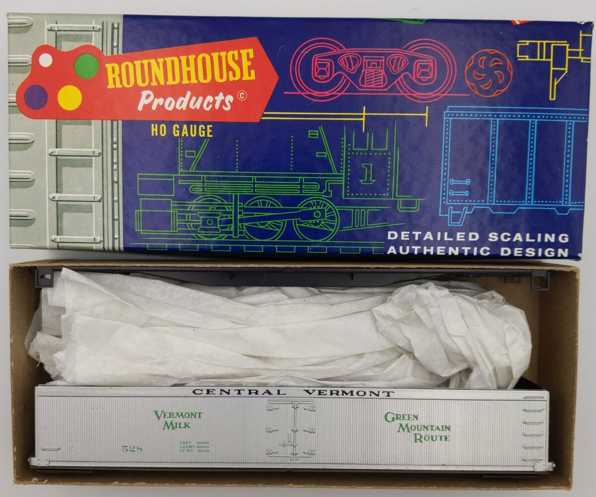 Roundhouse 3608 HO Central Vermont 50' Reefer Kit