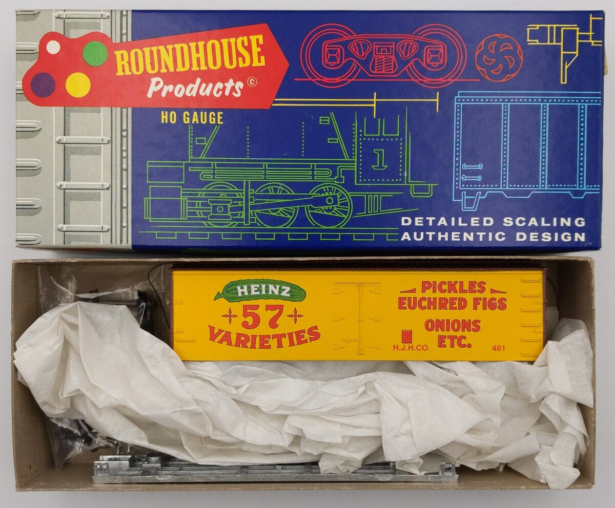 Roundhouse 3138 HO 36' Billboard Reefer Car Kit