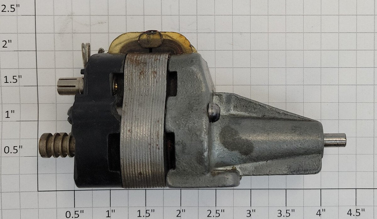 Lionel 726M-41 Hudson Motor Assembly with Atomic Brush plate without Pinion