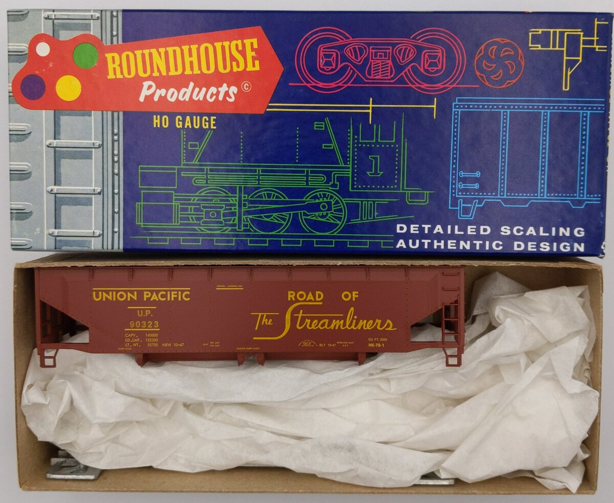Roundhouse 1582 HO Union Pacific Ballast Car Offset Kit