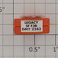 Lionel 2243 Legacy SF F3B DMY 2243 Module in Package with Instructions