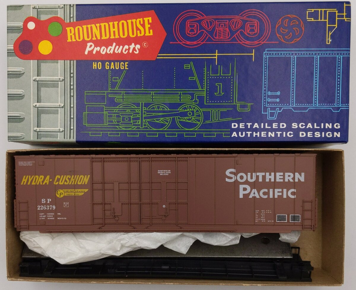 Roundhouse 1782 HO Southern Pacific 50' High Cube PD Boxcar Kit