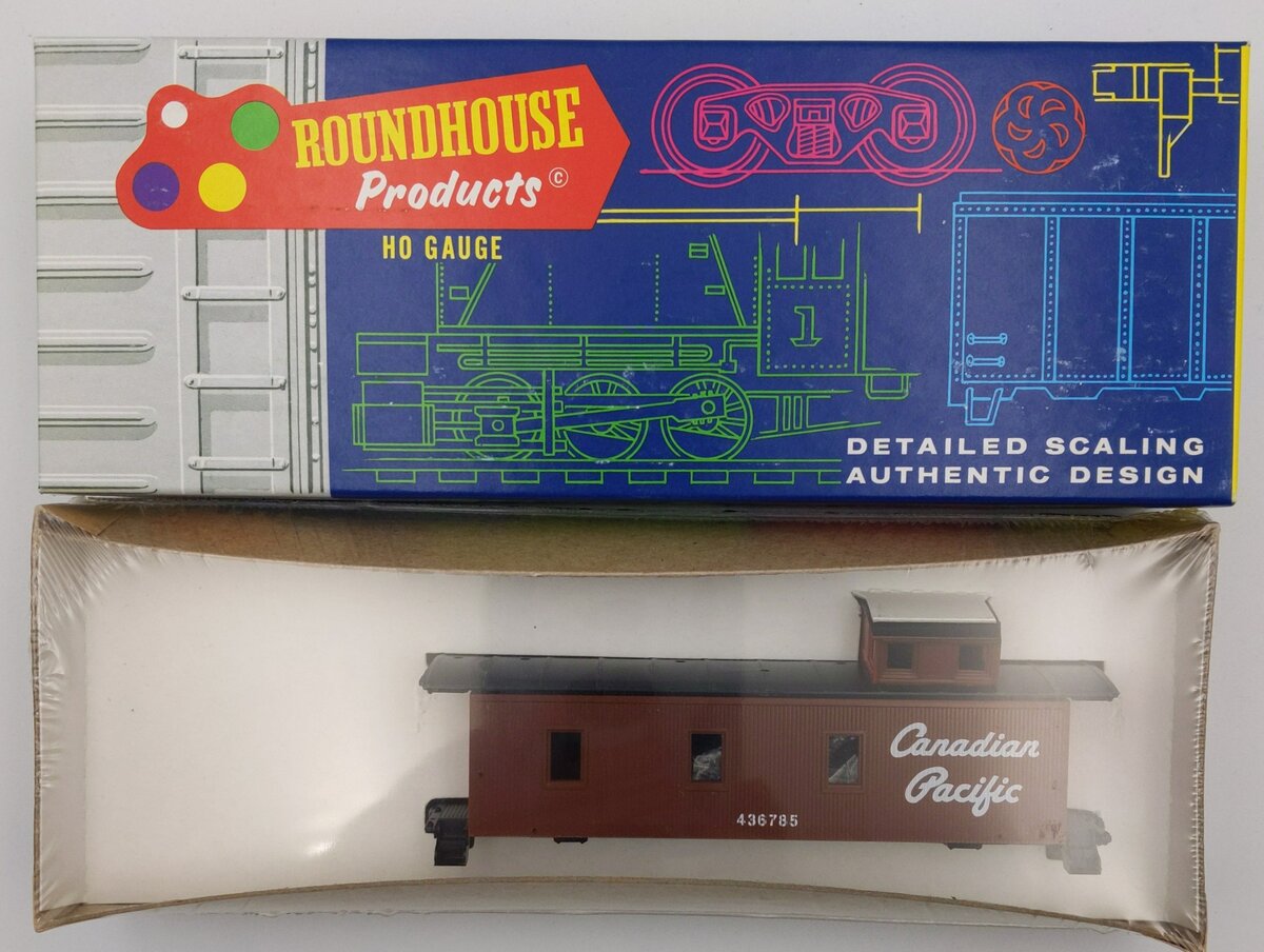 Roundhouse 1-107 HO Canadian Pacific Caboose Kit