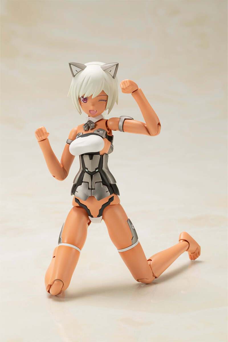 Kotobukiya FG141 Frame Arms Girl Laetitia Silver Ver. Plastic Model Kit