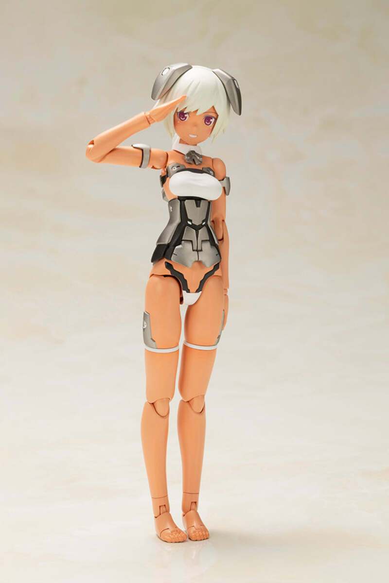 Kotobukiya FG141 Frame Arms Girl Laetitia Silver Ver. Plastic Model Kit