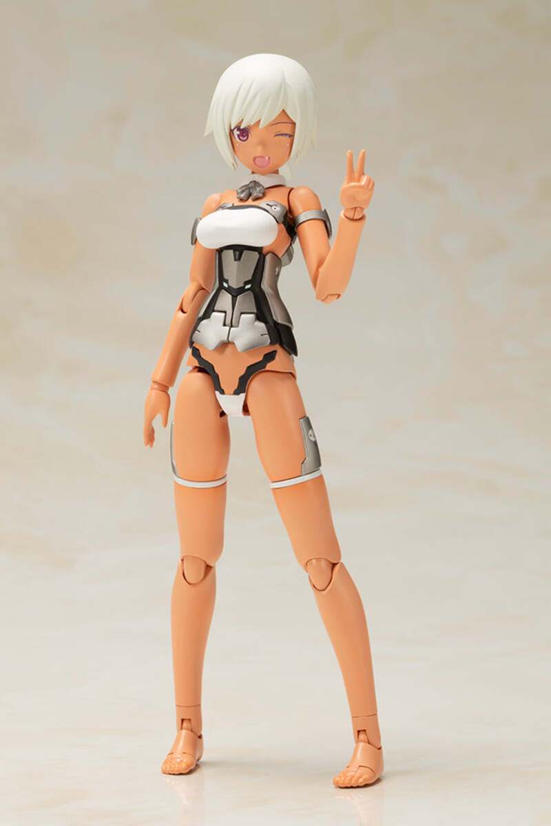 Kotobukiya FG141 Frame Arms Girl Laetitia Silver Ver. Plastic Model Kit