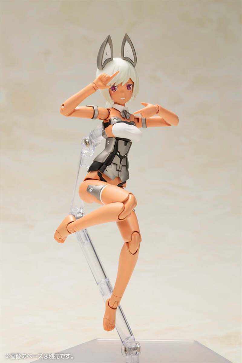 Kotobukiya FG141 Frame Arms Girl Laetitia Silver Ver. Plastic Model Kit