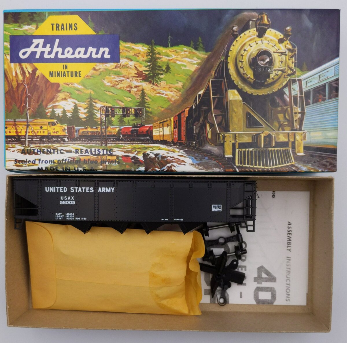 Athearn 2312-1 HO United States Army Hopper Kit