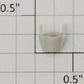 S-Helper 1493-07-01 Switcher Unpainted Blank Single Headlight Housing