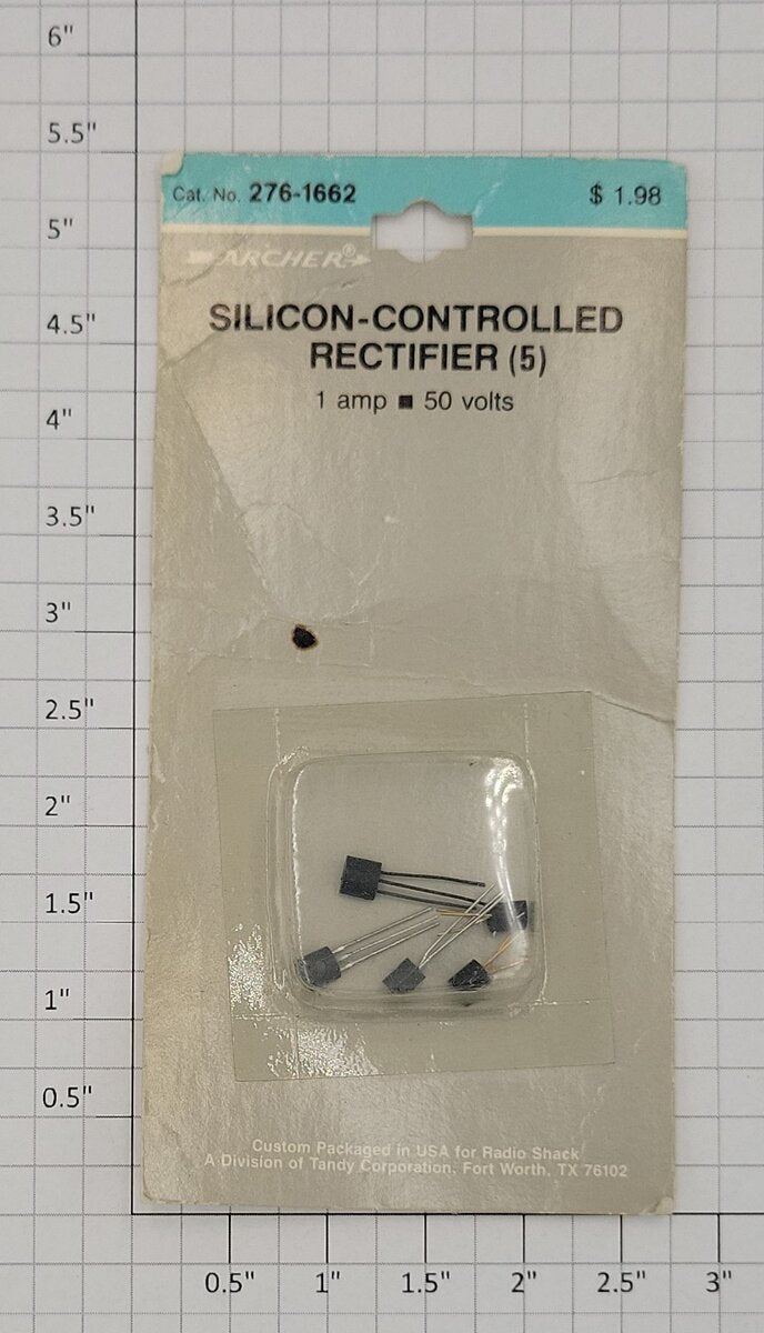 Archer 276-1662 Silicon-Controlled Rectifier (Pack of 5)