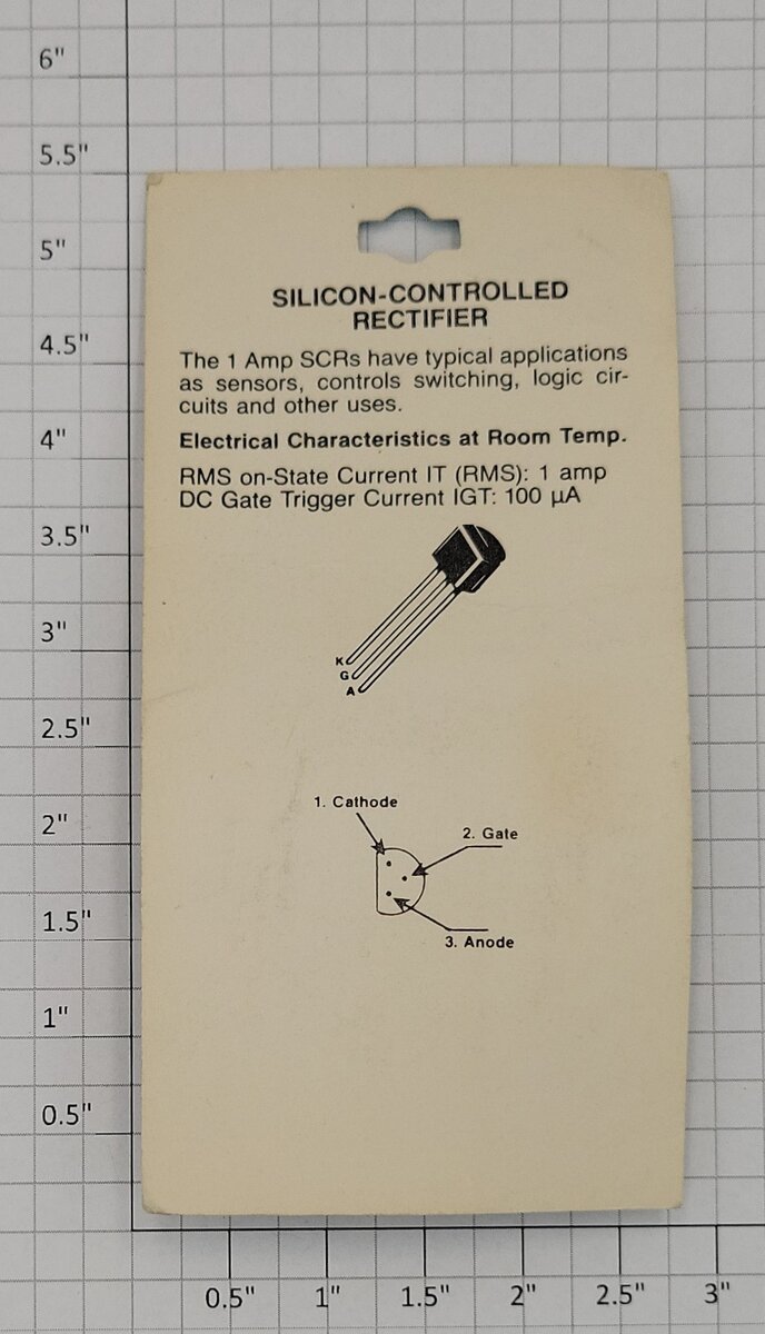 Archer 276-1662 Silicon-Controlled Rectifier (Pack of 5)